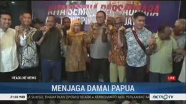 Gubernur Khofifah Temui Ikatan Keluarga Besar Papua di Surabaya