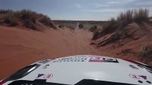 Fernando Alonso al volante del Toyota Hilux del Dakar