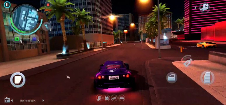 Derrapador saltos y giros rayos y truenos en Gangstar Vegas