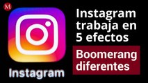 Instagram trabaja en 5 efectos Boomerang diferentes