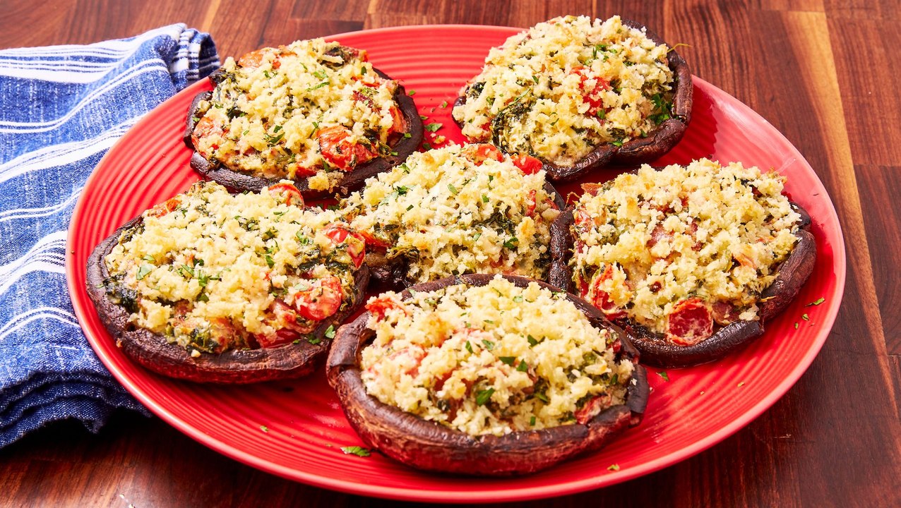 Stuffed Portobello Mushrooms Are An Instant Hit