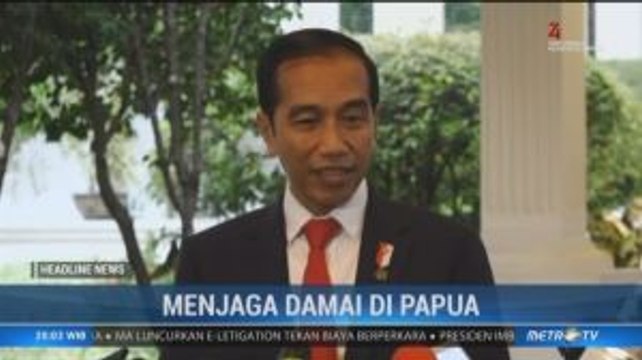 Jokowi: Saya Tahu <i>Mace</i> dan <i>Pace</i> di Papua Tersinggung, Lebih Baik Kita Saling Memaafkan