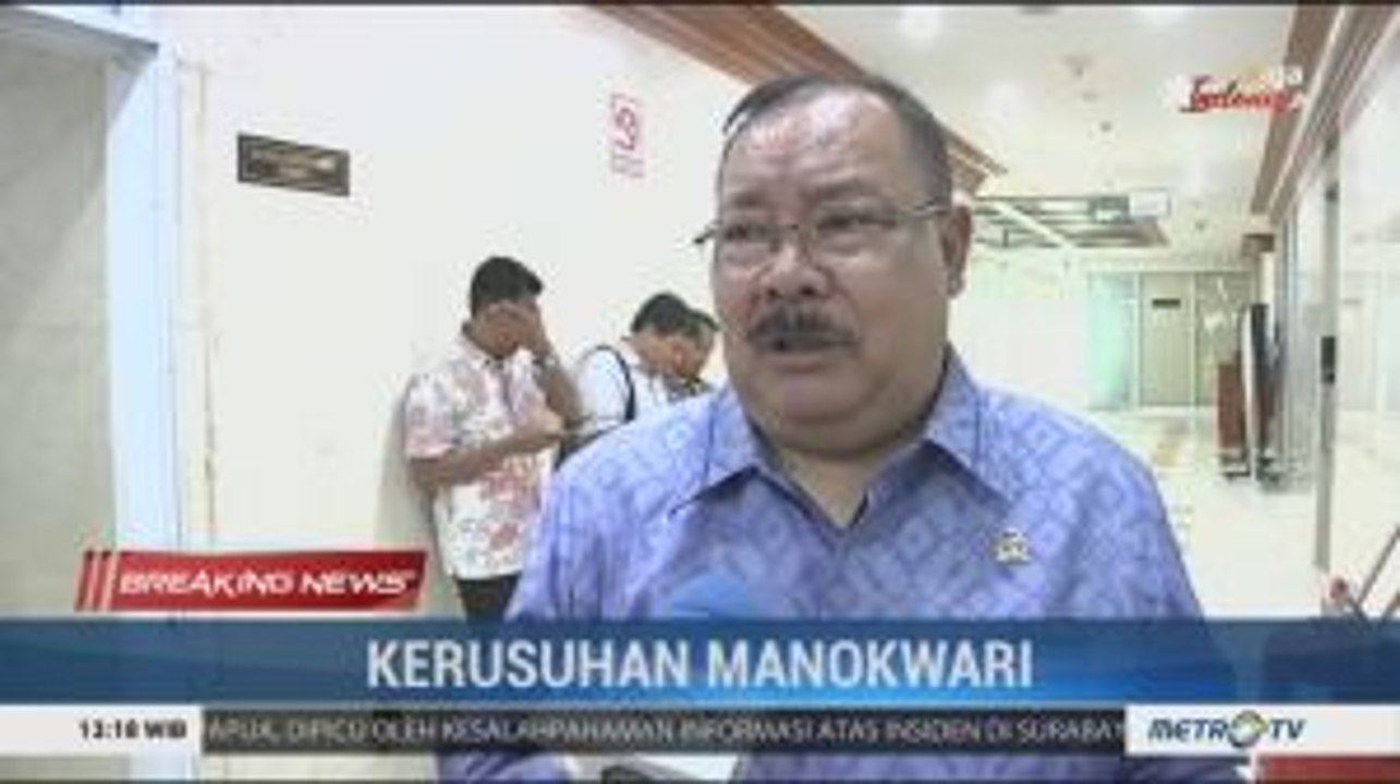 DPR Imbau Pendemo Manokwari Menahan Diri