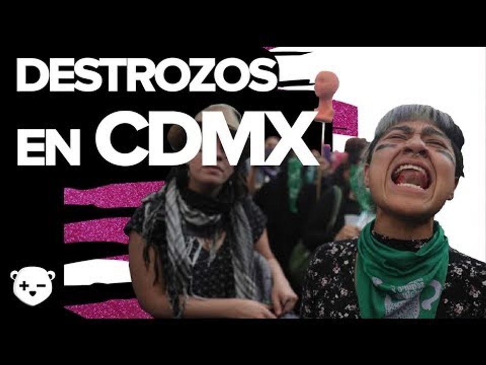 “Feminazis” y “nacas”. Así les llaman a las mujeres que hicieron "destrozos" en la CDMX | BIPOLAR