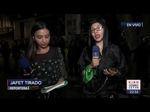 Mujeres expresan su furia en manifestación de la CDMX | Noticias con Ciro Gómez Leyva
