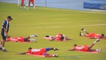 Américo Gallego dice estar conforme con el primer entrenamiento con Panamá