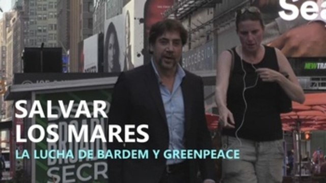 Javier Bardem y Greenpeace piden en Nueva York un tratado para los océanos
