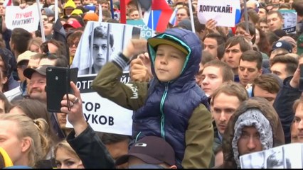 Russia says 'foreign meddling' to blame for protests