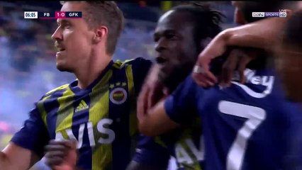 Fenerbahce 1-0 Gazisehir: Goal Victor Moses (pen.)
