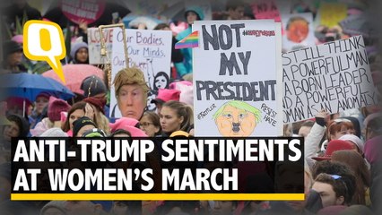 Скачать видео: Naturally Nasty: Millions Speak out Against Trump at Women’s March