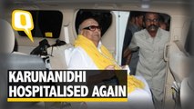 DMK Patriarch Karunanaidhi Returns to Hospital
