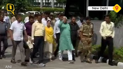 Lalu Prasad Appears Before CBI In IRCTC Hotel Tender Case