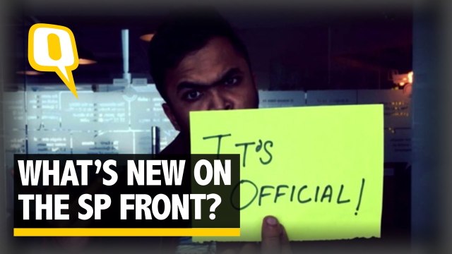 The Quint: The Q Mime: What’s New On the Samajwadi Party Front?