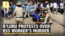 Massive Protests in Bengaluru over RSS Worker’s Gruesome Murder