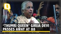 Girija Devi, the ‘Thumri Queen’ Passes Away At 88, in Kolkata