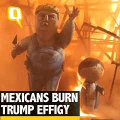 The Quint: Valencia’s Criticism on Trump’s Mexican Wall