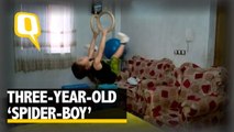 The Quint: Check out this 3-Year-Old ‘Spider-Boy’ Scaling Walls like a Ninja