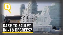 Would You Dare to Make an Ice Sculpture in -18 Degrees Celsius?