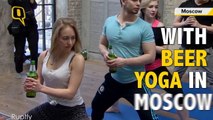 The Quint: Stretch, Sip and Stay Fit With ‘Beer Yoga’
