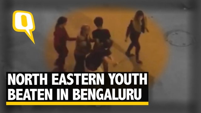 Caught on Camera: Bengaluru Man Beats Up North Eastern Youngsters