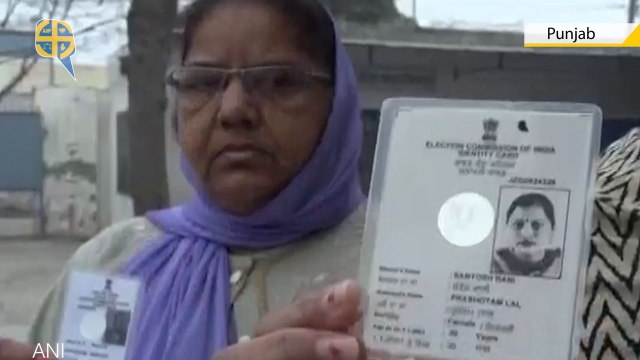 The Quint: Parkash Singh Badal Casts Vote