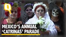 Hundreds of Mexican Women Take Part in Iconic “Catrinas” Parade