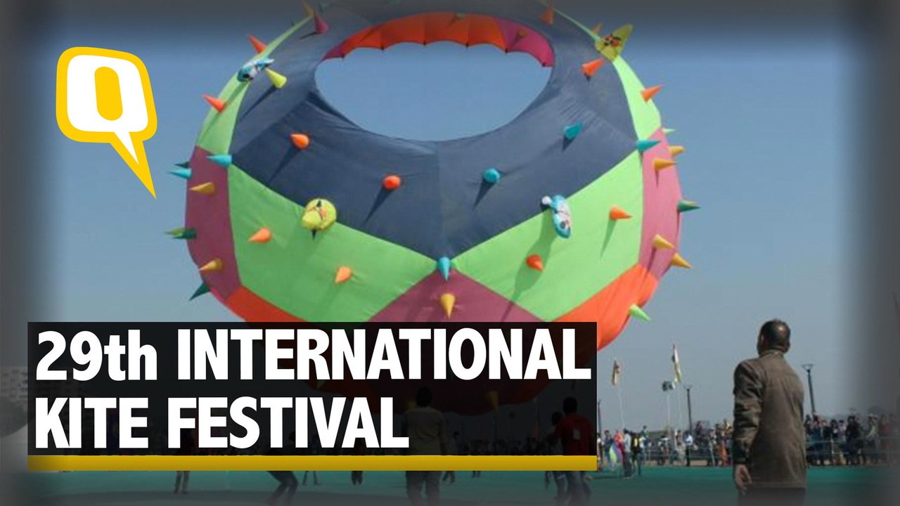 Kites Colour the Skies During the International Kite Festival