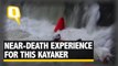 The Quint: Near-Death Experience for Kayaker Stuck in a Water Fall