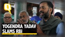 ‘RBI Governor Urjit Patel Must Resign’ Says Yogendra Yadav