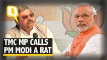 TMC MP Calls PM Modi a Rat, Calls for a Revolution in West Bengal