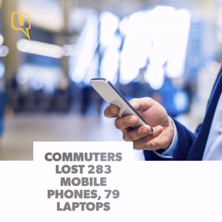 Over 283 Mobile Phones, Rs 43 LakOver 283 Mobile Phones, Rs 43 Lakh Lost on the Delhi Metro in 2016h Lost in the Delhi Metro in 2016