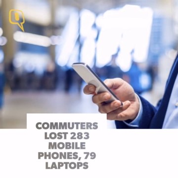 Over 283 Mobile Phones, Rs 43 LakOver 283 Mobile Phones, Rs 43 Lakh Lost on the Delhi Metro in 2016h Lost in the Delhi Metro in 2016