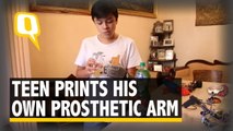 The Quint: 14-Year-Old 3D Prints His Own Prosthesis for Less Than Rs 6,000
