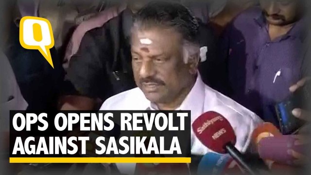 My Good Work Irritated Sasikala: OPS at Jayalalithaa’s Memorial