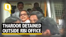 The Quint:  Shashi Tharoor Detained in Kerala After Note Ban Protest