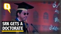 Shah Rukh Khan Gets Honorary Degree From a University in Hyderabad