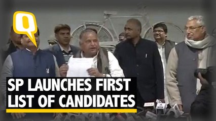 UP Elections: Mulayam Announces First List of SP Candidates