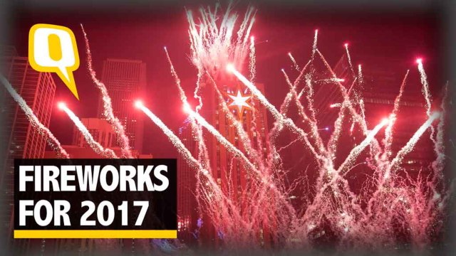The Quint: London Eye to Gateway of India Lit with Fireworks to Welcome 2017