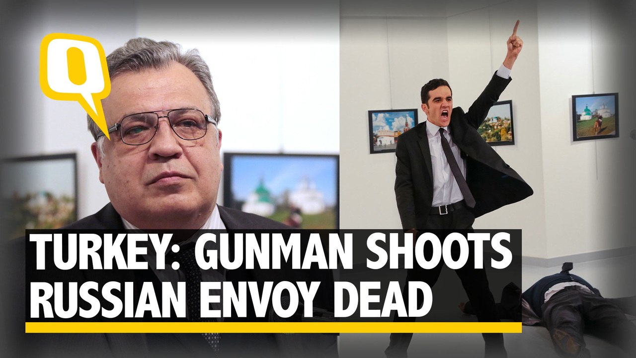 Off Duty Cop Shoots Russian Ambassador Dead in Turkish Capital