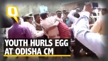 Youth Hurls Egg at Odisha CM at a Public Programme