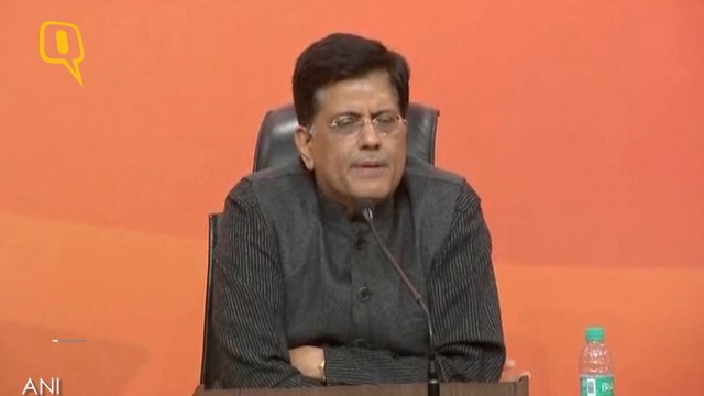 Sure That EC Will Take Cognizance of Rahul's Interviews, Says Piyush Goyal