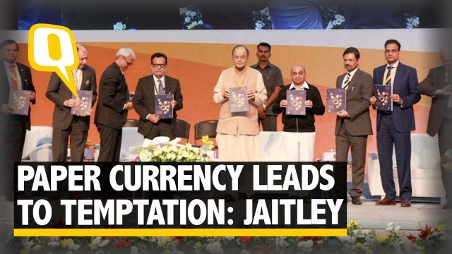 Excessive Paper Currency Leads to Temptation: Jaitley on Note Ban