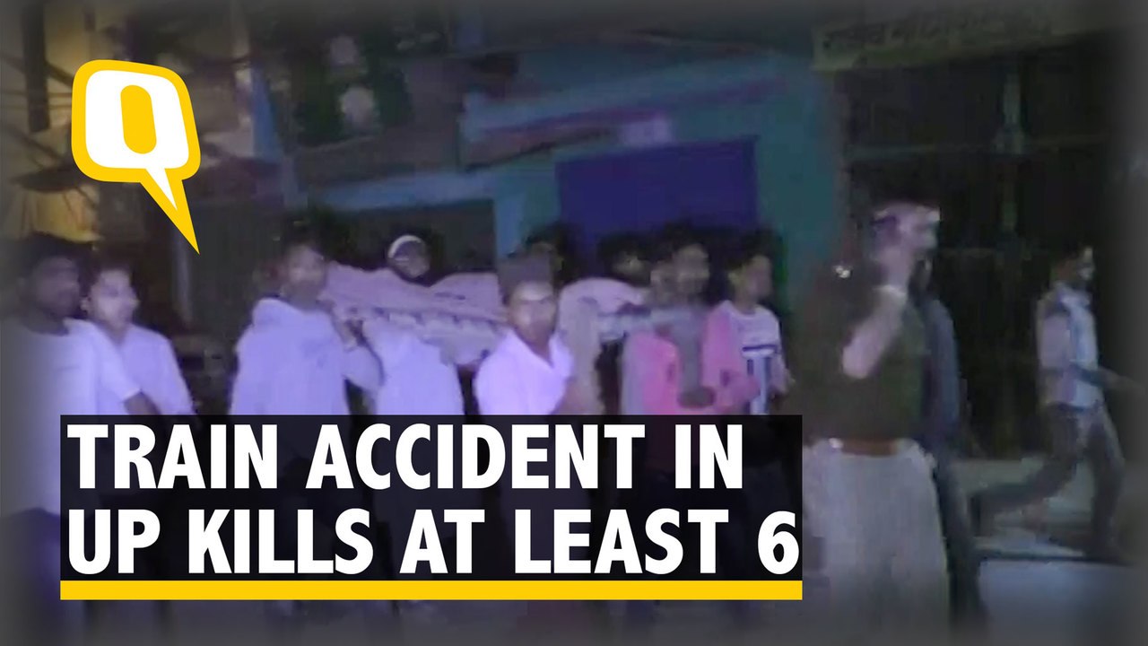 At Least 6 Killed in a Train Accident in UP, 1 Critically Injured
