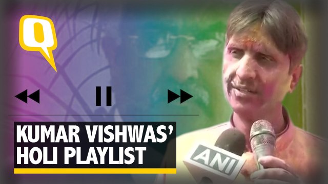 Watch: This Holi, AAP’s Kumar Vishwas Has a Song for Every Neta