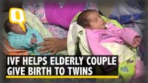 Elderly Ludhiana Couple Give Birth to Twin Girls Through IVF