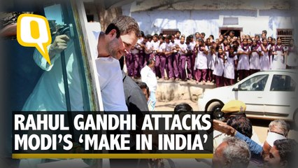 Download Video: ‘Make in India’ Has Failed, Alleges Rahul Gandhi in Karnataka