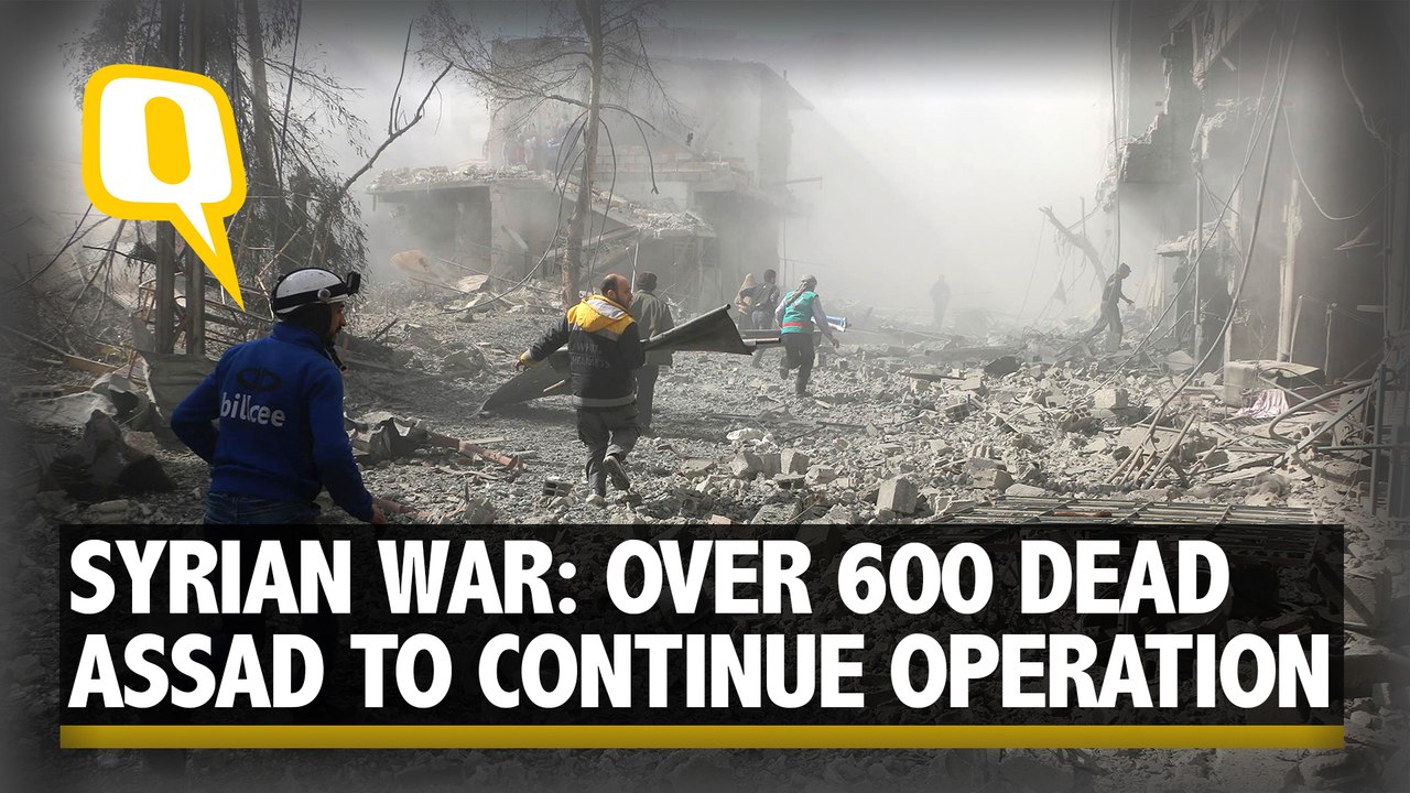 Over 600 Syrians Killed, Assad Vows to Continue Military Operation