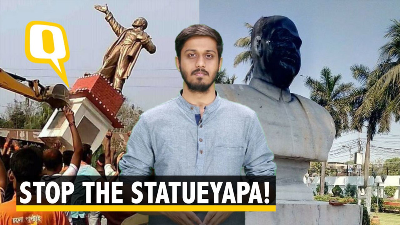 From Lenin to Gandhi, Netas & Goons Won’t Let the Statueyapa Stop!