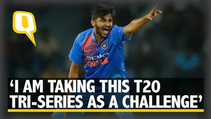 I Am Taking This T20 Tri-Series as a Challenge: Shardul Thakur