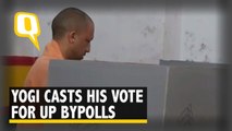 Chief Minister Yogi Adityanath Casts his Vote for UP Bypoll 2018